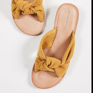 Jeffery Cambell Size 7 Yellow slides
